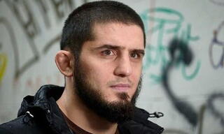 Чемпион UFC Ислам Махачев участвует в протестах.