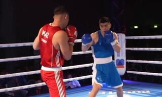 Разгром итоговым результатом боя Казахстан - Узбекистан на Eindhoven Box Cup.