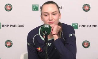 Елена Рыбакина: первая победа на «Ролан Гаррос»