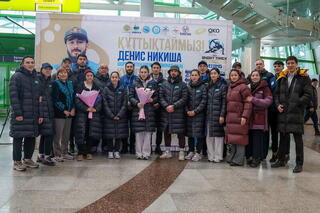 Сборная Казахстана по шорт-треку вернулась с чемпионата мира в Пекине: Денис Никиша и Адиль Галиахметов показали себя!