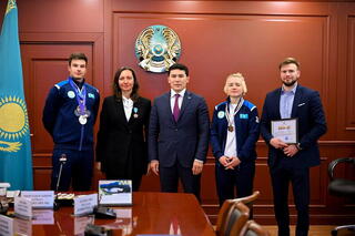 Ербол Мырзабосынов провел встречу с претендентами на лицензию Олимпийских игр