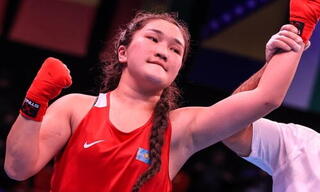 Состав казахстанской женской сборной на чемпионат Азии по боксу.