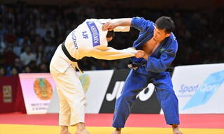 Серебро для Гусмана: сборная Казахстана на подиуме Grand Slam
