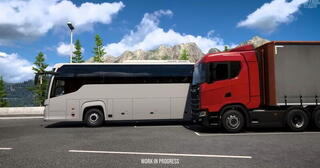 Euro Truck Simulator 2 расширяется: в игре появятся автобусы
