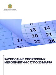 Спортивные соревнования от 17 по 23 марта: календарь событий.