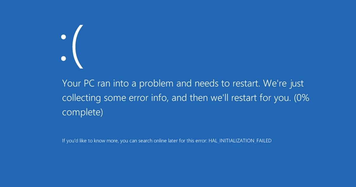 Microsoft изменит дизайн «синего экрана смерти» на черный