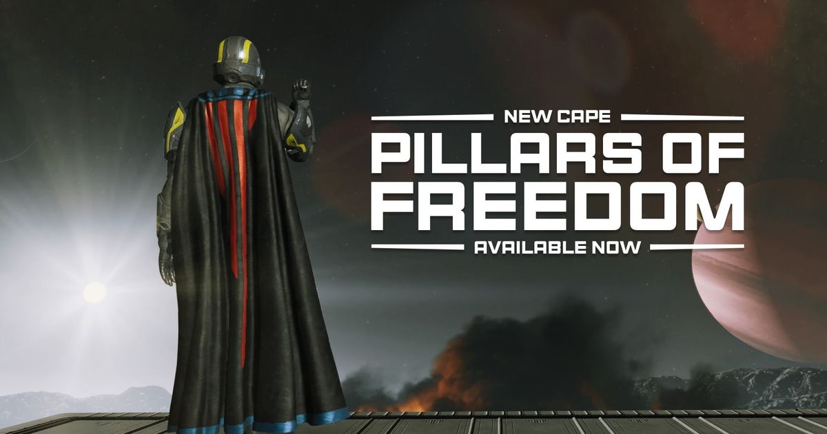 В Helldivers 2 начали раздавать уникальный плащ
